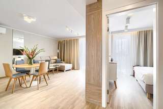 Апартаменты Mielno Apartments Rezydencja Park Мельно Апартаменты с 1 спальней-95