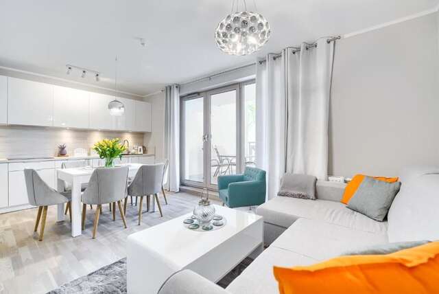 Апартаменты Mielno Apartments Rezydencja Park Мельно-167